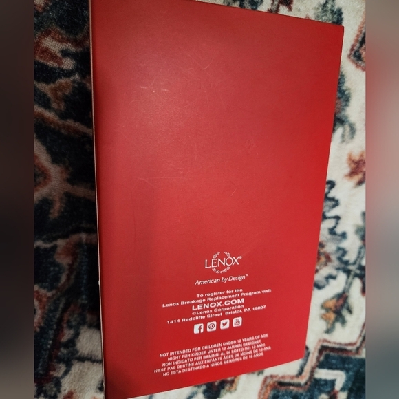 Lenox Angel Wishes Snowflake Bell Ornament NIB - Picture 3 of 5